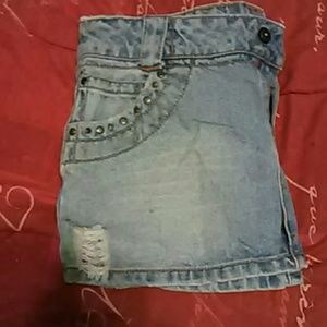 Jean skirt